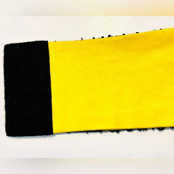 Dolce & Gabbana Black Lace on Yellow Headband - Picture 8 of 9